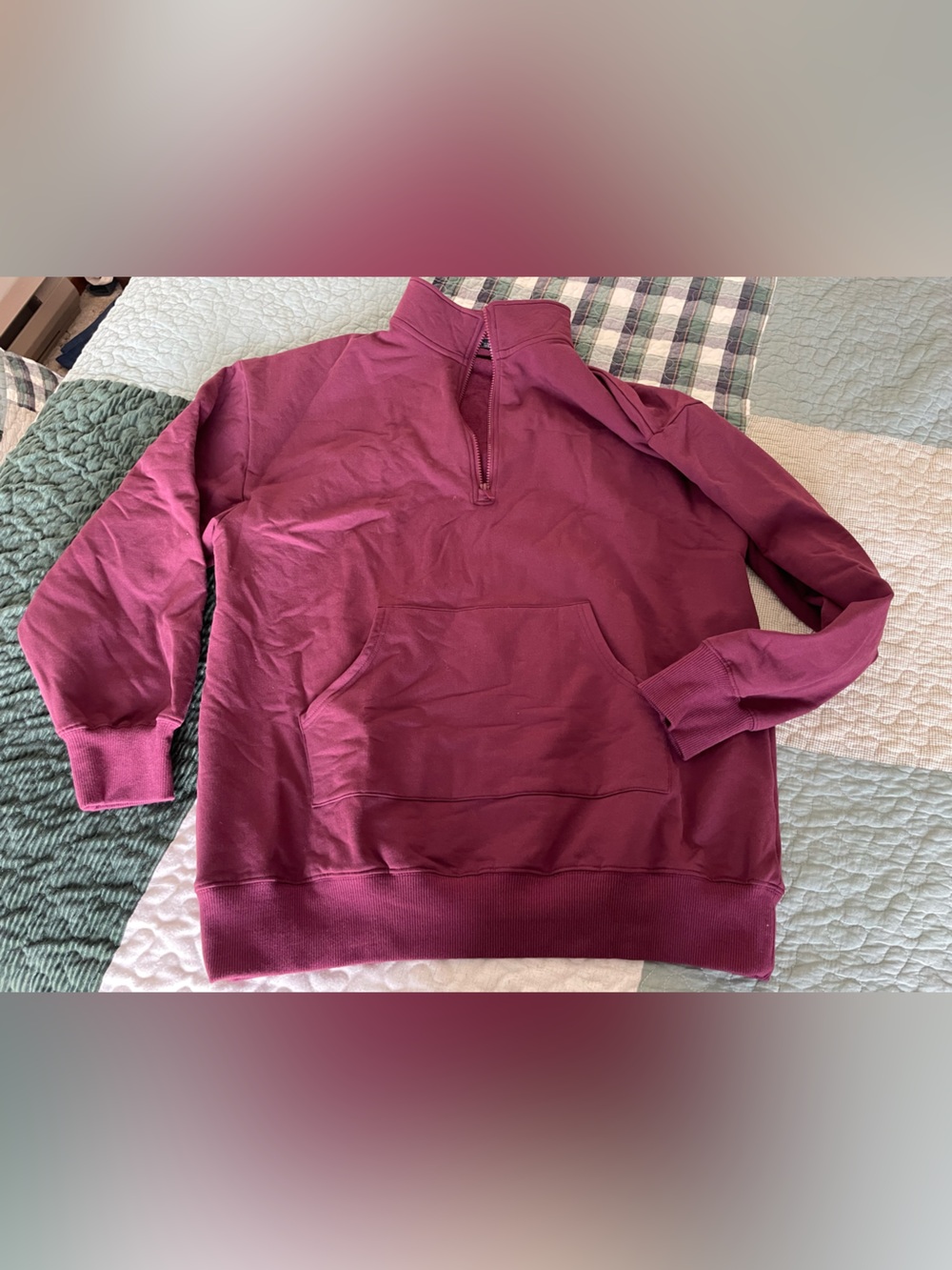 Smash + Tess Maroon Sara Sweatfleece